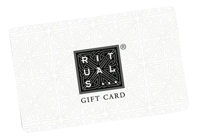 Giftcard Rituals 25 euro