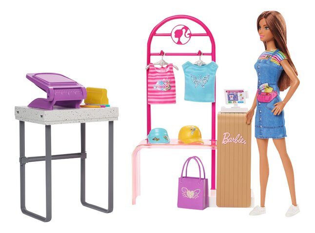 Barbie speelset Maak- en verkoopboetiek