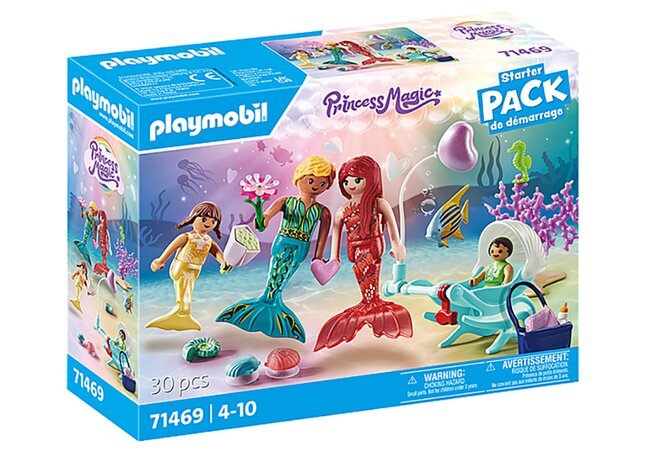 PLAYMOBIL Starter Packs Famille Mermaid 71469