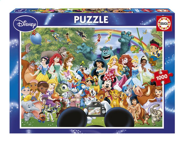 Waakzaam moed uitstulping Educa Borras puzzel Disney World of Disney kopen? | Bestel eenvoudig online  | DreamLand