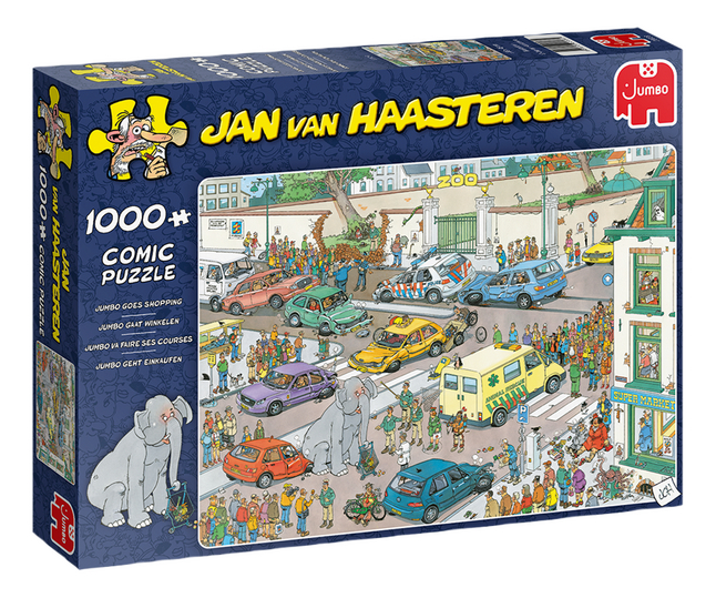 Jumbo puzzle Jan Van Haasteren Jumbo va faire ses courses